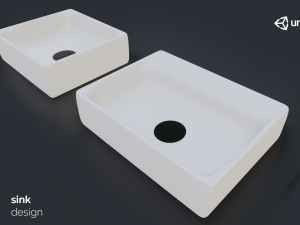 sink design 3D 모델