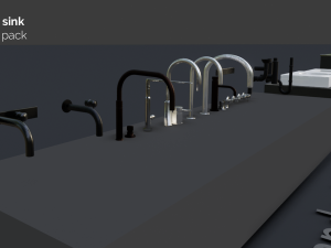 sink pack Modelo 3D
