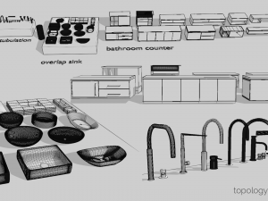 sink pack Modelo 3D