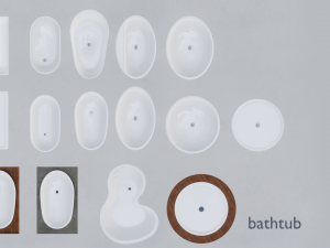 bathtub pack Modèle 3D