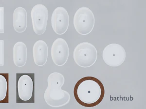 bathtub pack 3D Model