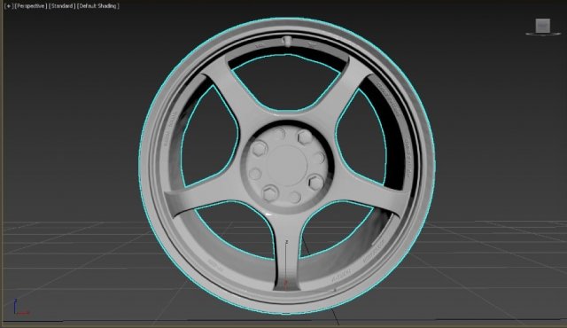 wheels for 124 model 3D 프린트 모델 .c4d .max .obj .3ds .fbx .stl .blend 
