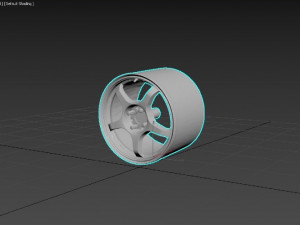 wheels for 124 model 3D 프린트 모델