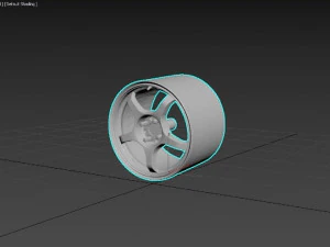 wheels for 124 model 3D Print Model