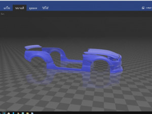wide body kit mustang ready to print 3D-Druckmodell