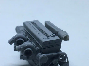 engines for 124 model cars 3D Print Model