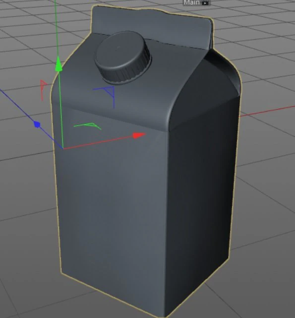 tetrapak juice box 3D Model .c4d .max .obj .3ds .fbx .stl .blend 