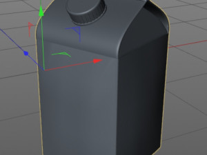 tetrapak juice box 3D Model