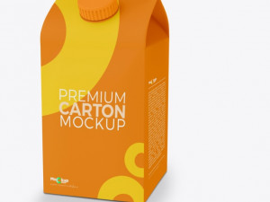 tetrapak juice box 3D Model