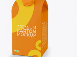 tetrapak juice box 3D Model