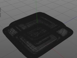 food box invisible and texture 3D Model