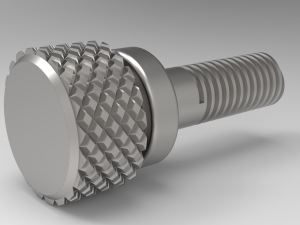 knurling screw 3D Model