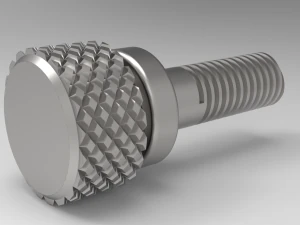 vite zigrinata Modello 3D