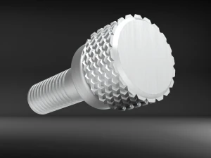 knurling screw 3D Model