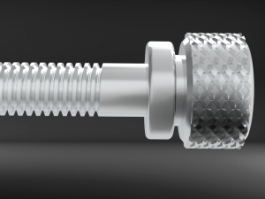 knurling screw 3D Модель