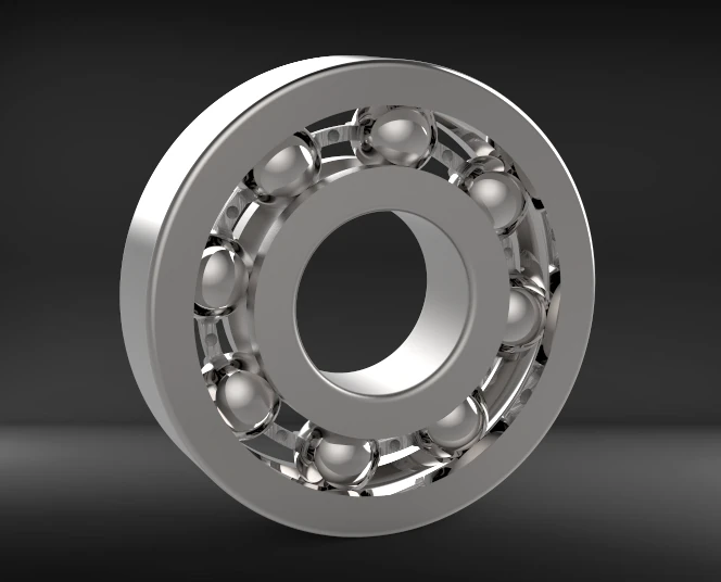 ball bearing 3D Model .c4d .max .obj .3ds .fbx .stl .blend 