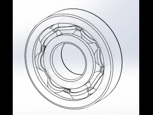 ball bearing 3D Model