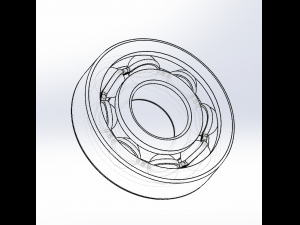 ball bearing 3D Модель