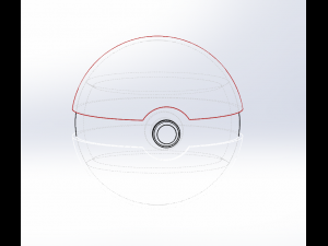 pokemon ball 3D 模型