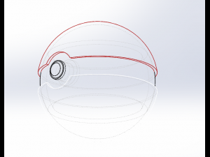 pokemon ball 3D 模型