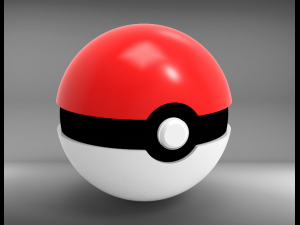 pokemon ball 3D 模型