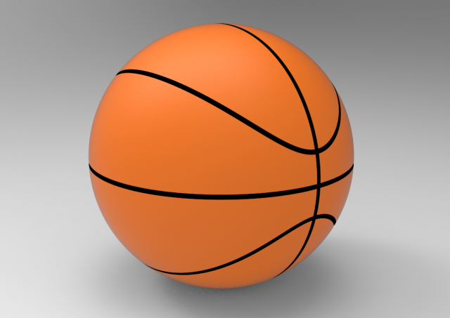 basketball 3Dモデル .c4d .max .obj .3ds .fbx .stl .blend 
