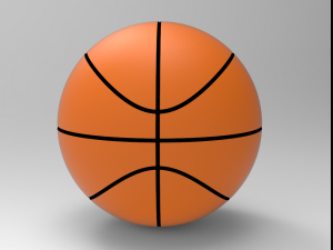 basketball 3Dモデル