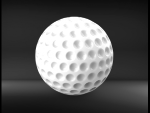 golf ball Modelo 3D