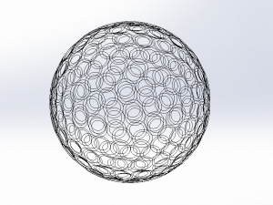 golf ball Modelo 3D