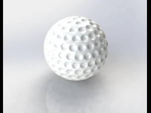 pallina da golf Modello 3D