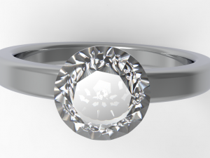 diamond ring 3D Model