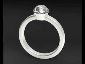 diamond ring 3D Model