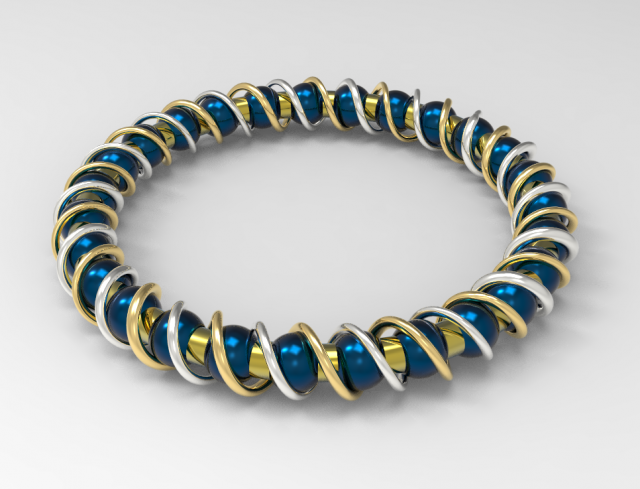 bracelet Modèle 3D .c4d .max .obj .3ds .fbx .stl .blend 