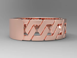 체인 링 3D 모델