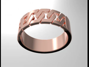 체인 링 3D 모델