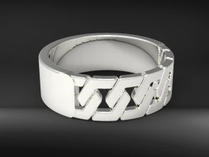 체인 링 3D 모델