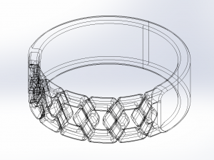 chain ring Model 3D