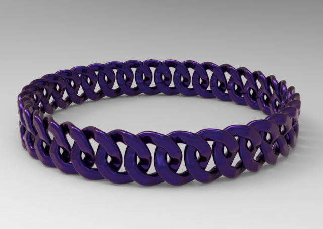 hand chain Model 3D .c4d .max .obj .3ds .fbx .stl .blend 