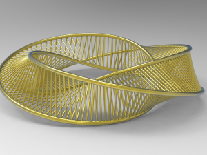 mobius bracelet 3D Model