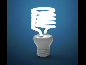 compact fluorescent lamp Modelo 3D