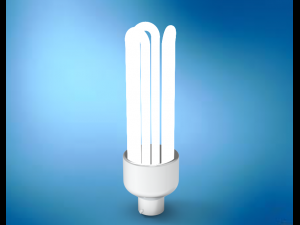 fluorescent bulb Modèle 3D