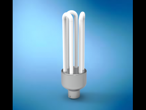 fluorescent bulb Modèle 3D
