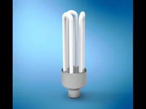 fluorescent bulb 3D Model
