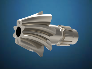 helical bevel gear 3Dモデル