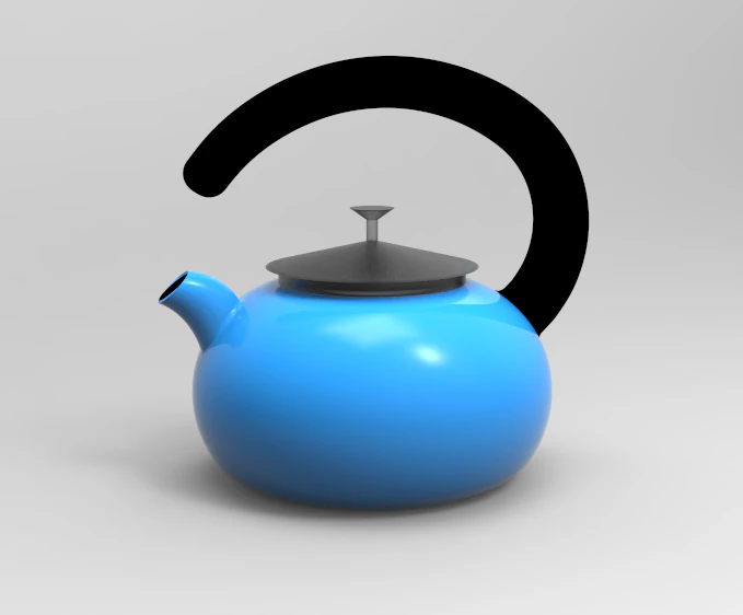 kettle 3D Model .c4d .max .obj .3ds .fbx .stl .blend 