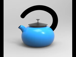 Wasserkocher 3D Modell
