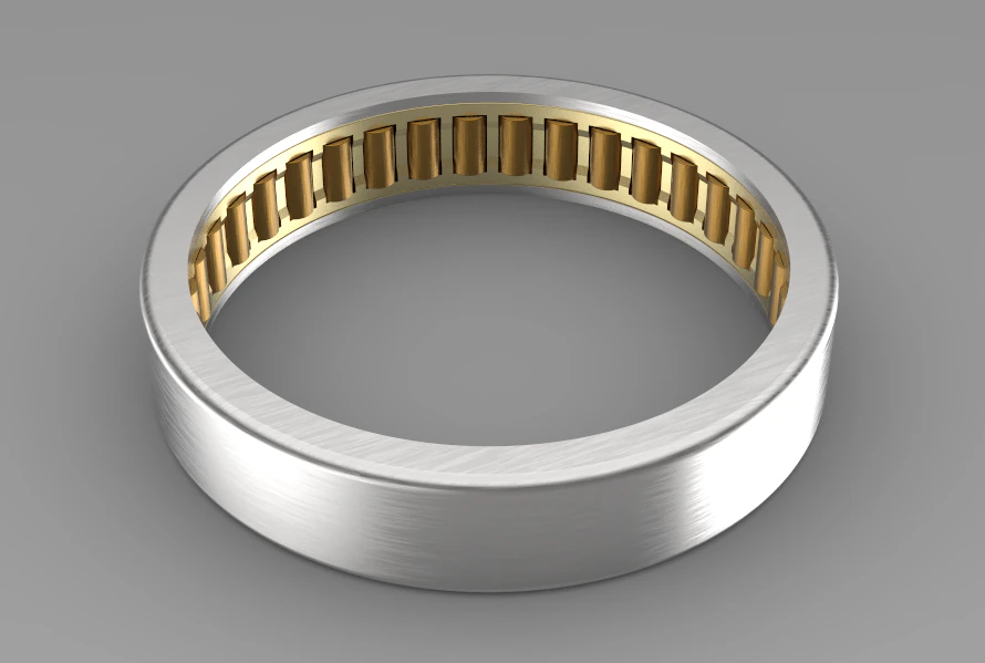 needle roller ball bearing 3D Model .c4d .max .obj .3ds .fbx .stl .blend 