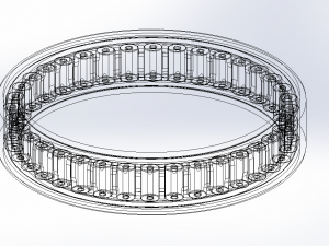 needle roller ball bearing 3D Модель