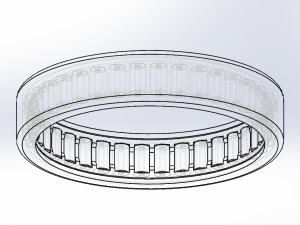 needle roller ball bearing 3D Модель