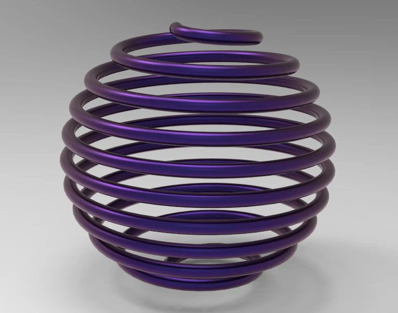 spring ball 3D Model .c4d .max .obj .3ds .fbx .stl .blend